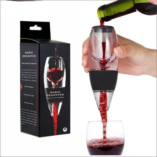 Décanteur De Vin Rouge Portable, Aérateur Magique À Air, Vin Blanc Rouge, Whisky, Décanteur Rapide, Équipement De Bar, Accessoires