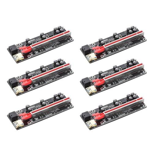 Carte graphique PCI E Riser, câble d'extension, 1X à 16X, Port unique, usb 3.0, pour le minage BTC