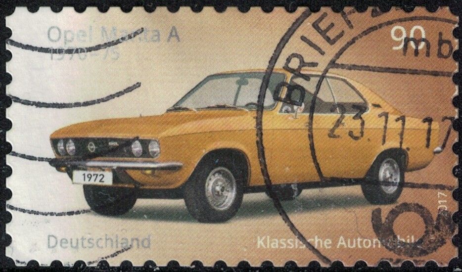 Allemagne 2017 Oblitéré Used Voitures Classiques Opel Manta A Y&t De 2966 Su