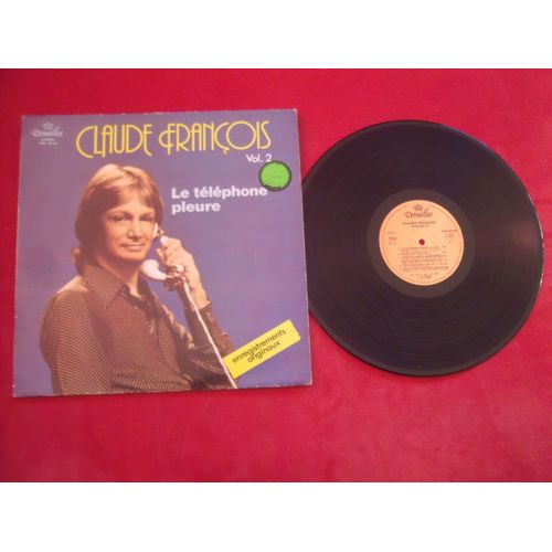 Disque Vinyle 33 Tours Claude Francois Volume 2