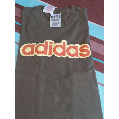 Tee-Shirt Gris Enfant Adidas