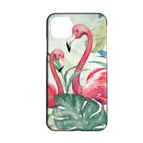 Coque Pour Samsung Galaxy A12 5g Flamant Rose Flamingo Concept Art 05