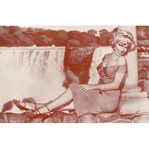 Carte Postale N° 157 - Marilyn Monroe - Niagara - Editions Delta Productions - Non Ecrite - Dimensions 10.50 Cm X 15 Cm