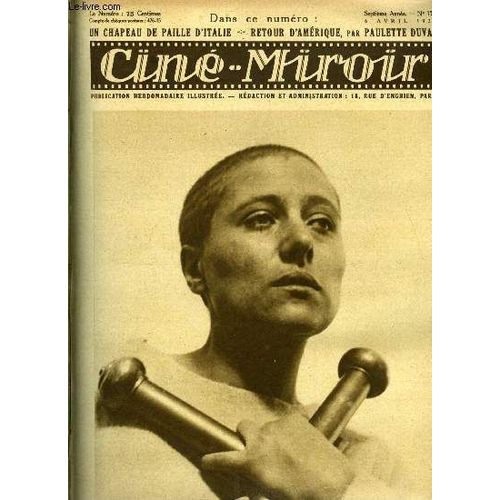 Ciné-Miroir N° 157 - Falconetti Dans La Passion De Jeanne D Arc, Réalisation De Carl Dreyer, Retour D Amérique Par Paulette Duval, La Louve, Vingt Ans De Reportage A Travers Le Monde, La Réalisation(...)