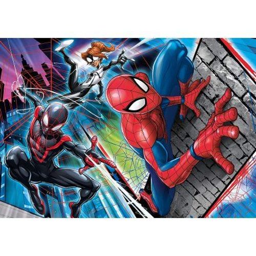 Puzzle 60 Pieces Spider-Man Miles Morales Et Spider-Girl - Enfant - Collection Spiderman Et Super Heros