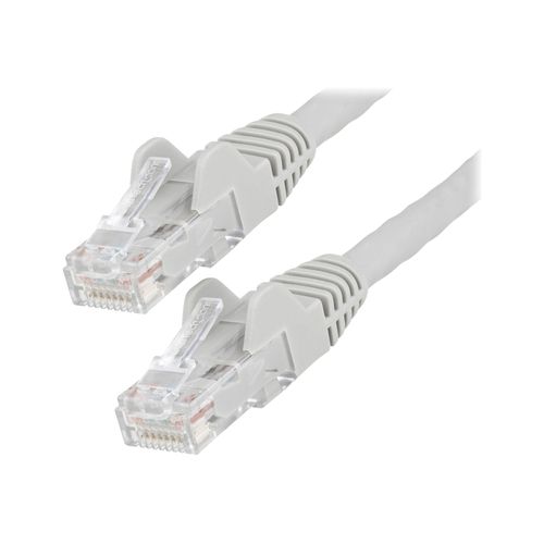 StarTech.com Câble Ethernet CAT6 10m - LSZH (Low Smoke Zero Halogen) - Cordon RJ45 UTP Anti-accrochage 10 GbE LAN - Câble Réseau Internet 650MHz 100W PoE - Gris - Snagless - 24AWG (N6LPATCH10MGR)...