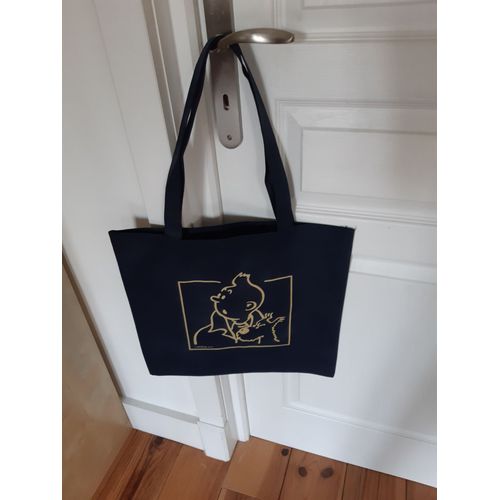 Sac À Bandouillière Tintin Bleu Ou Orange