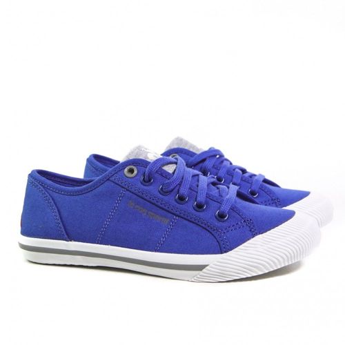 Basket Le Coq Sportif Garçon Deauville Gs Jersey Bleu