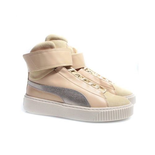 Basket Puma Femme Platform Mid Up Gris