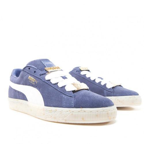 Basket Puma Suede Femme Bleu - 36