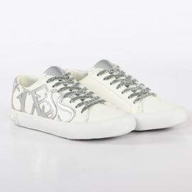 Basket Guess printed logo Fille Blanc chaussures Rakuten