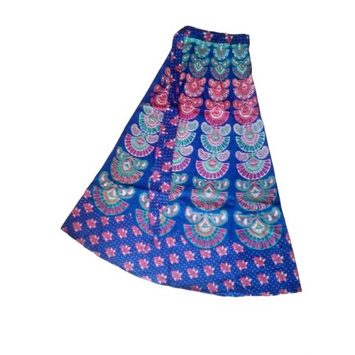 Jupe Longue Indienne - Jupe Portefeuille - Jupe Femme Taille Unique