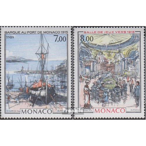 Monaco 1934-1935 (Complète Edition) Neuf Avec Gomme Originale 1989 Monte Carlo Et Monaco