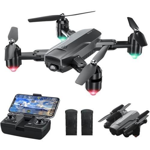 Drone Dragon Touch Df01 Mode G-Sensor, Retournements 3d, Maintien D'altitude, Retour À Une Clé Et Réglage Vitesse Gris-Dragon Touch