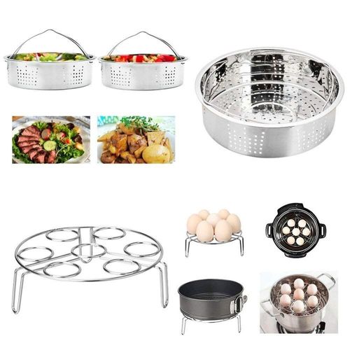 Support antiadhésif en Silicone pour cuisson à la vapeur, panier à ¿ufs, poêle à ressort, support de cuisson, mitaines pour autocuiseur