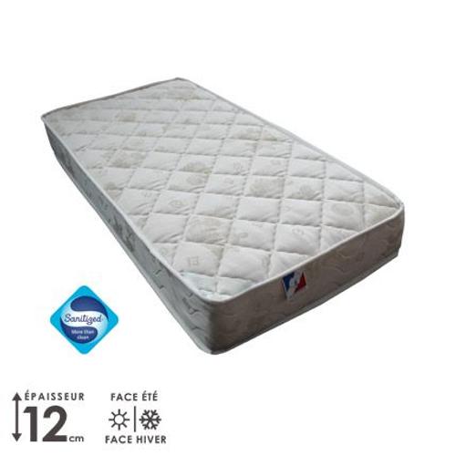 Matelas Bébé Ressorts Biconiques 70x140cm