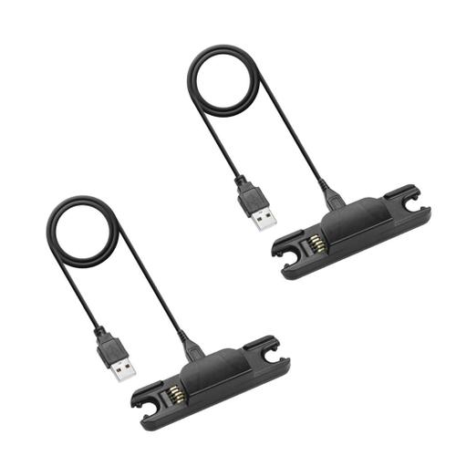 fenteer 2 Pièces Chargeur USB de Remplacement pour SONY NW-WS413 / NW-WS414 / NW-WS416 Clip de Charge de Synchronisation de Données Berceau Dock Câble Fil Cordon Accessoires