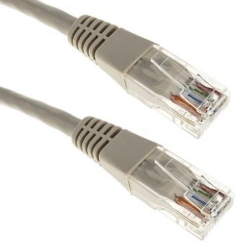 Câble Ethernet Rj45 15m UTP gris