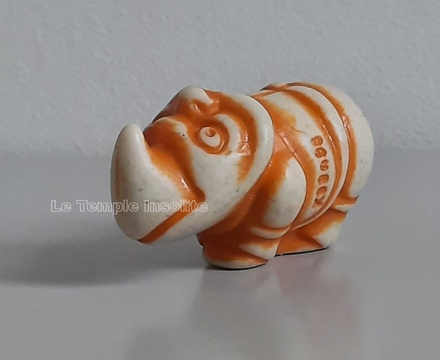 Figurine Kinder Double-Face - Rhinocéros Ou Nain K99-98