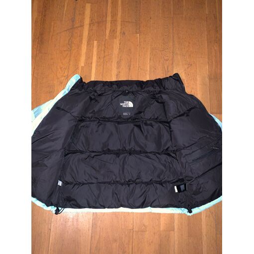 North Face Nuptse 700 green mint 