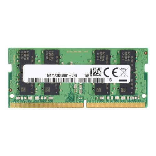 HP - DDR4 - module - 8 Go - SO DIMM 260 broches - 3200 MHz / PC4-25600 - 1.2 V - mémoire sans tampon - non ECC - promo - pour Elite Slice G2 (SODIMM); EliteDesk 705 G5 (SODIMM); EliteOne 800 G5 ...