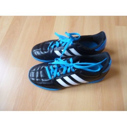 Chaussures De Foot/Basket Noires, Blanches Et Bleues - 36