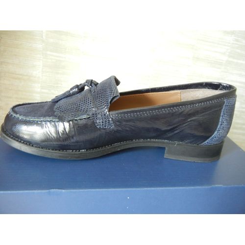 Mocassins La Coleccion 37 Bleu