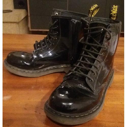 Dr Martens Taille 34 Noir Air Wair With Soles Bouncing