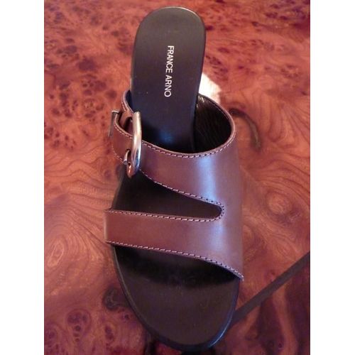 Chaussures Nu-Pieds Marron France Arno T36