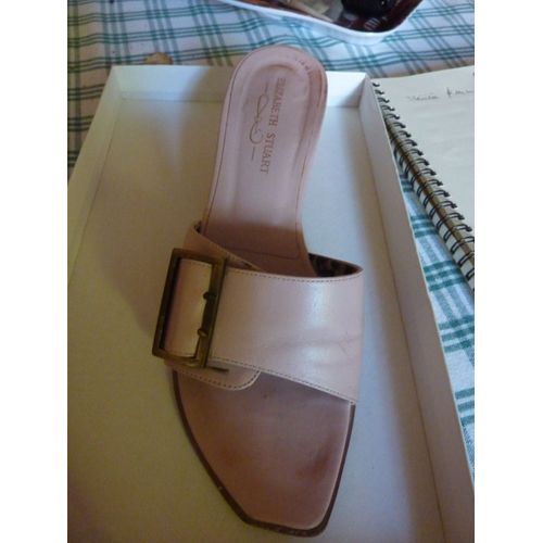 Nu Pied Mule Roses Elizabeth Stuart T36