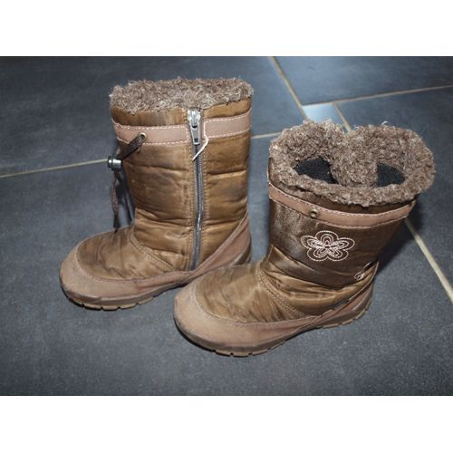 Bottes Fourées Pour La Neige 27 Marron