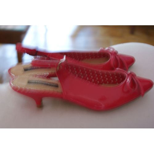 Escarpins 37 Rose Fluo