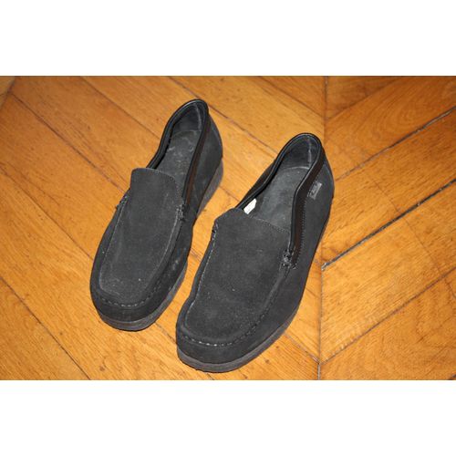 Mocassins Daim Noir - 40