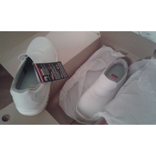 Chaussures De Sécurité Ergos Blancs Pour Cuisines - 36