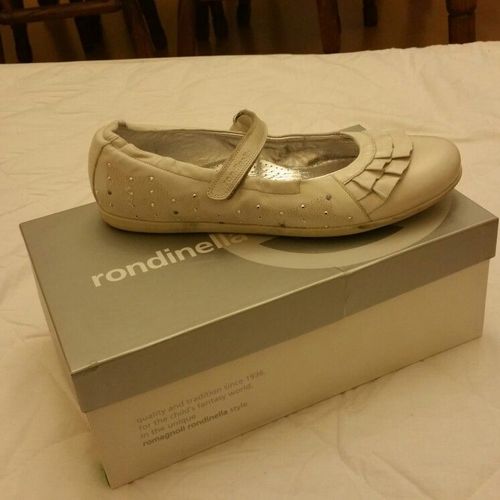 Ballerines Blanches Fille Rondinella - 38
