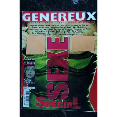 Le Genereux 29 1998 12 Spécial Sexe - Gwyneth Paltrow Liamgallagher Jim Carrey Jb Root Ardisson Leeb Medeiros Salma Hayek