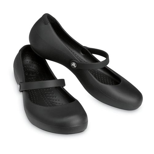 Ballerines Crocs 40 Noir Chaussures Tong Plage Mule Sandal Rocher Galet Mer Plastique Eau Boue Sabot Plat Bride D Travail Lamelles Antidérapante Crocslock Croslite Semelle Tenons Massage Souple Confor