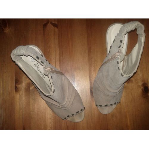 Sandales À Talons Talentina 38 Beige