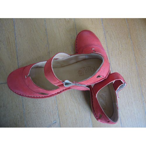 Sandales Rouges T. 38