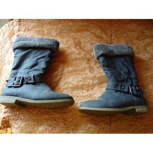 Bottes Autre 37 Gris
