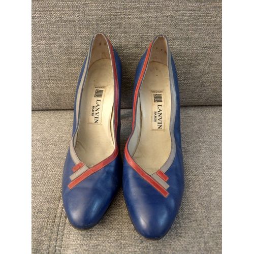 Escarpins Lanvin 37 Bleu