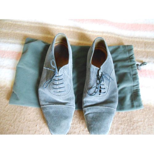 Chaussures Bexley Daim Gris 42