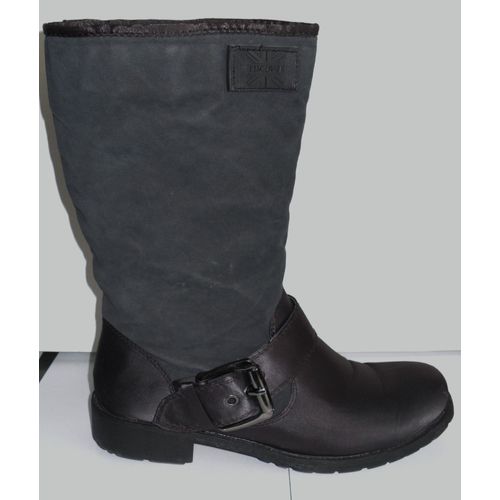 Bottines Gris Prune. Eflag. Taille 39
