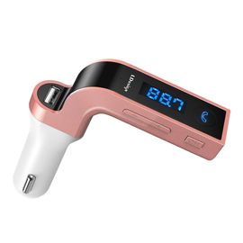 Emetteur Fm Avec Mains Libres Bluetooth, Rose
