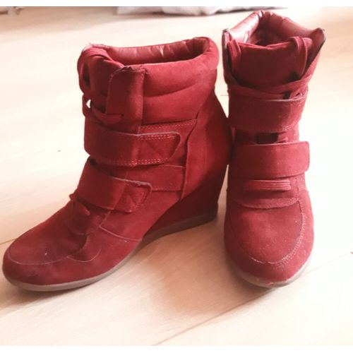 Bottines 39 Rouge