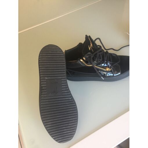 Baskets Giuseppe Zanotti Homme Neuf - Taille 41 FR (40 IT), Noir, Jamais Porté