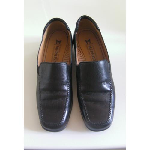 Mocassins Noirs Mephisto - Taille 36