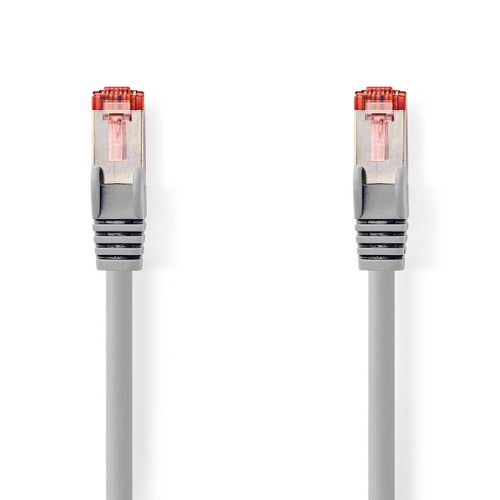 Nedis Ccgl85221gy100 Câble De Réseau Gris 10 M Cat6 Sf/utp (s-ftp)