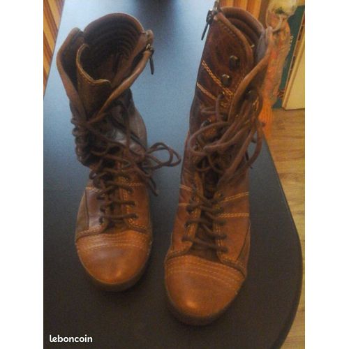 Bottes À Lacets - 41