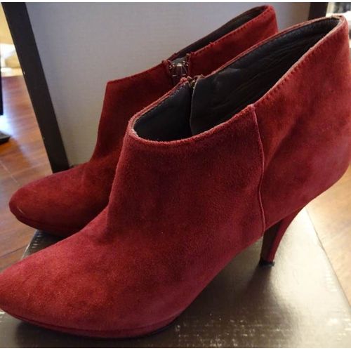 Bottines Bordeaux - 36